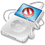 iPod Video White No Disconnect Icon 64x64 png